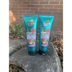 Power Stick Pure Strengthen & Repair Shampoo, Coconut Oil & Geranium Oil 6.5 oz